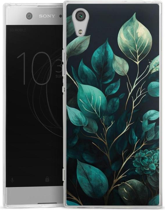 Actual product image DeinDesign Silikon Hülle für Sony Xperia XA 1 Handyhülle Case Smartphone Schutzhülle Eukalyptus Blätter (Sony Xperia XA1)