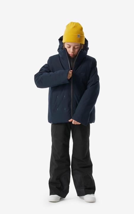 Actual product image Wedze Children's ski jacket padded warm and waterproof - 500 blue (152)