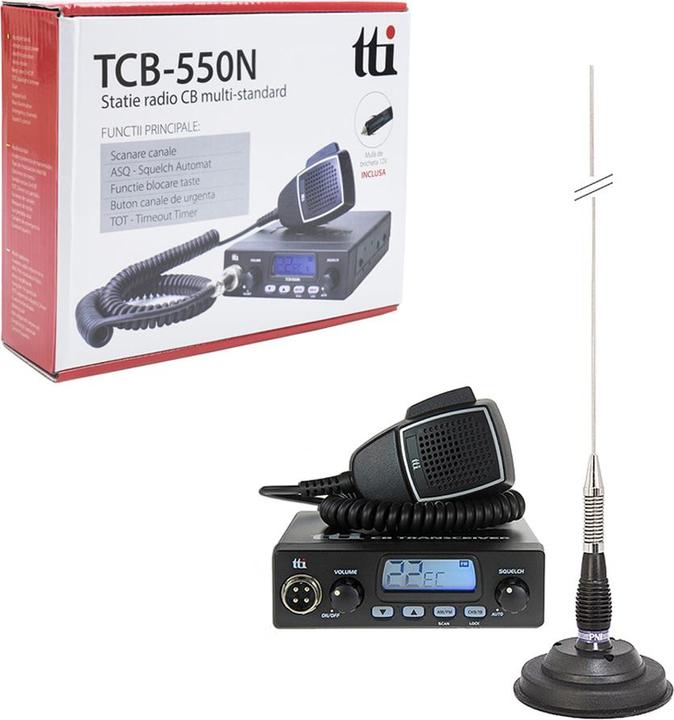 Actual product image Aim TTi Package Radio CB TTi TCB-550 + Antenna PNI ML100 (0.11 km)