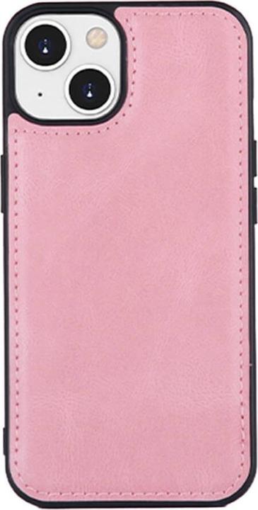Image du produit Megshi iPhone 15 - 2-1 Étui portefeuille rose (Apple iPhone 15)