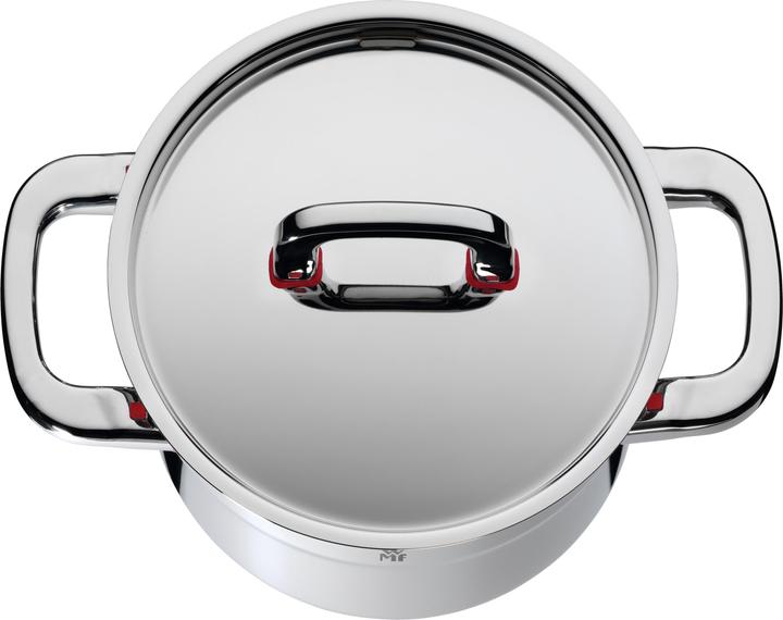 Produktbild WMF Bratentopf PREMIUM ONE silberfarben (20 cm, Bräter + Schmortopf, Kochtopf, Edelstahl)