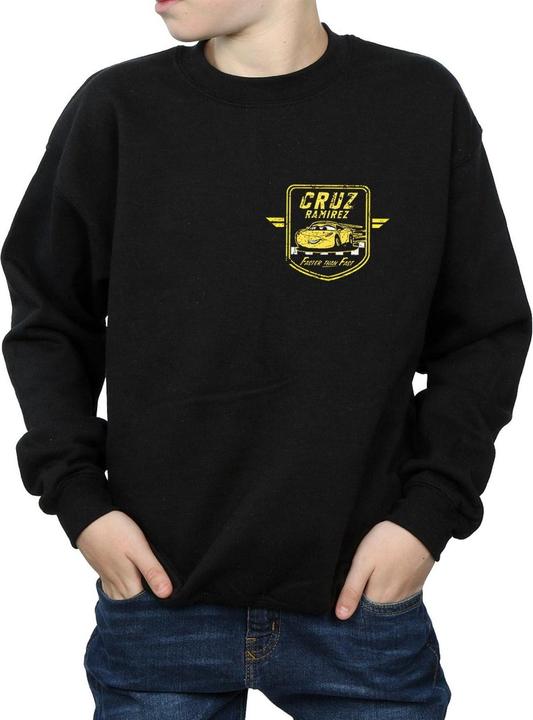Immagine prodotto Disney Cars Cruz Ramirez Faux Pocket Logo Felpa Ragazzi (152, 158)