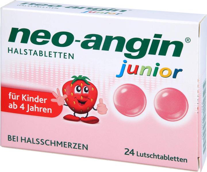 Produktbild Neo Angin neo-angin junior Halstabletten, 24 St. Tabletten