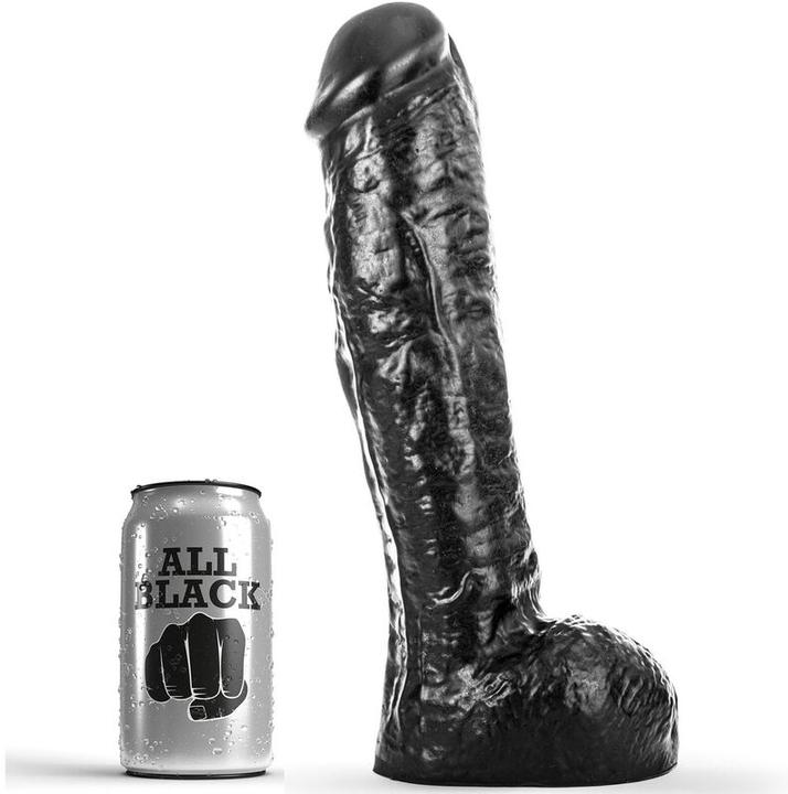 Actual product image All Black Realistic dildo