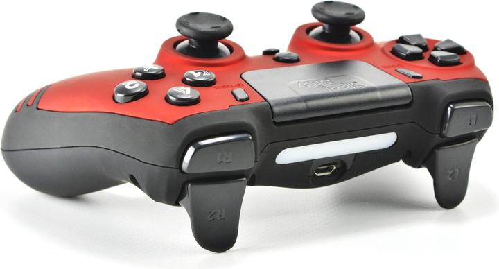 Actual product image Steelplay Slim Pack Wireless Controller Ruby Red Multi (PS4, PC)