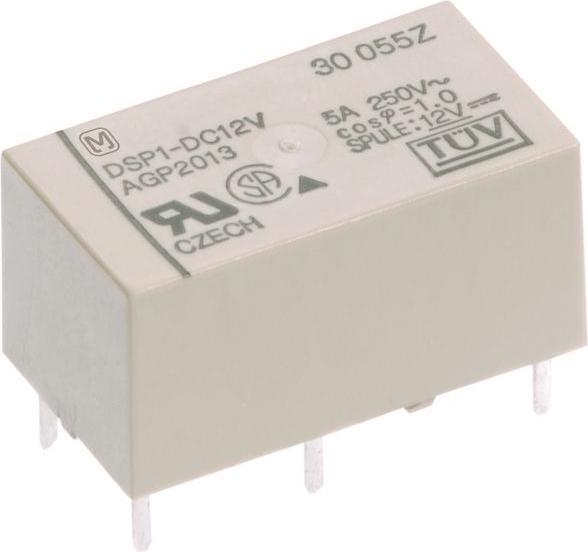 Actual product image Panasonic Relay,Power,SPST-NO,8/5AC/DC,12DC,250AC