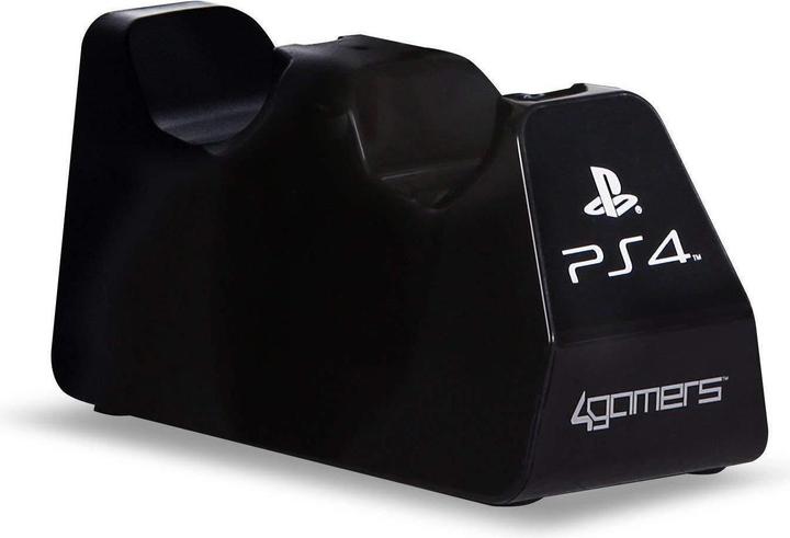 4Gamers Câble Dual Play & Charge avec support de bureau (PS4)