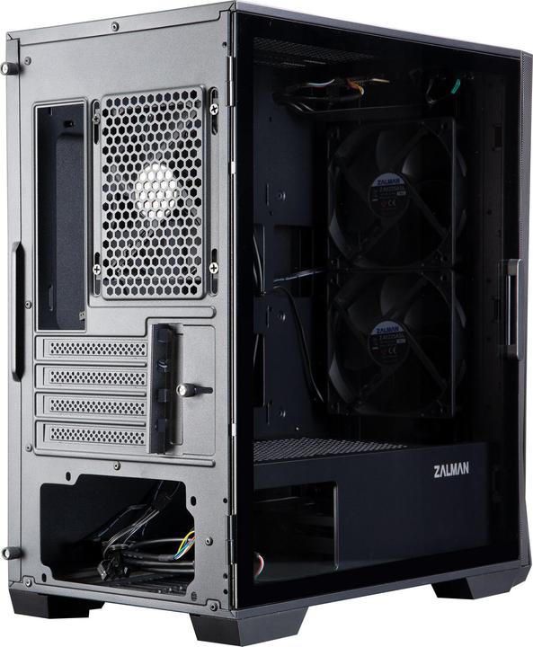 Productafbeelding Zalman Z1 Iceberg ATX Mid Tower PC zwarte kast (mATX, Mini-ITX)