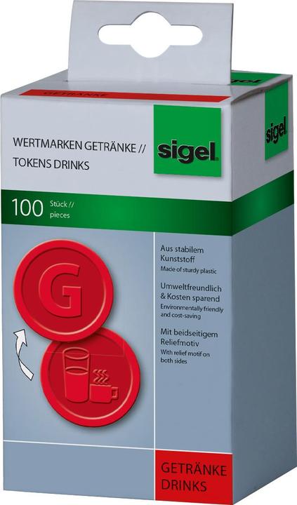Produktbild Sigel Wertmarken Getränke