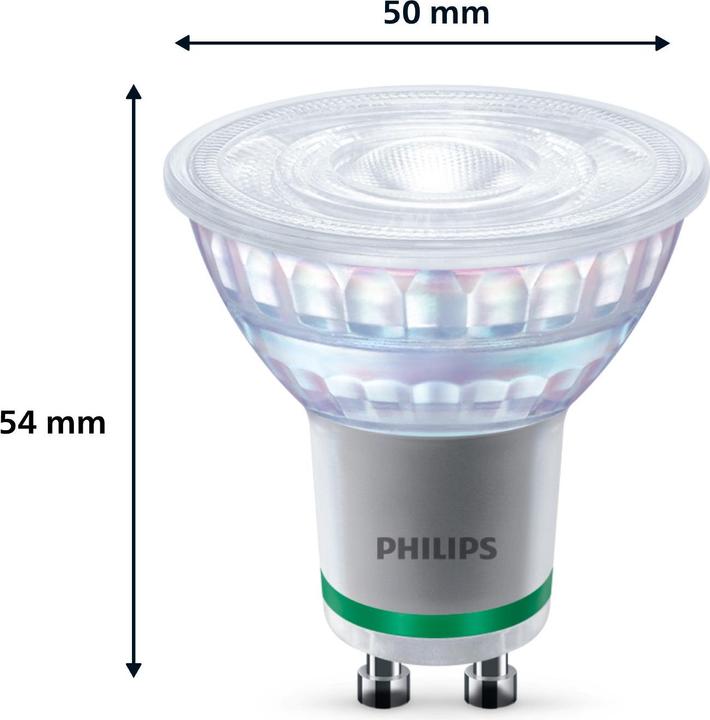 Produktbild Philips LED Spots (GU10, 2.10 W, 375 lm, 3 x, A)