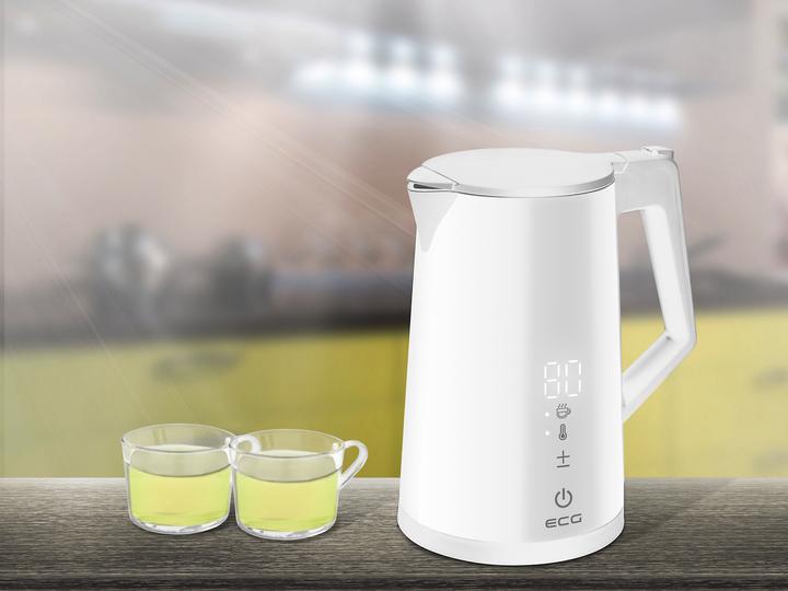 Produktbild ECG RK 1893 Digitouch electric kettle White (1.70 l)