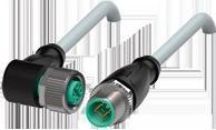 Actual product image Pepperl & Fuchs V1W0.5MPURABGV1G Connecting cable shielded - Cable - Shielded