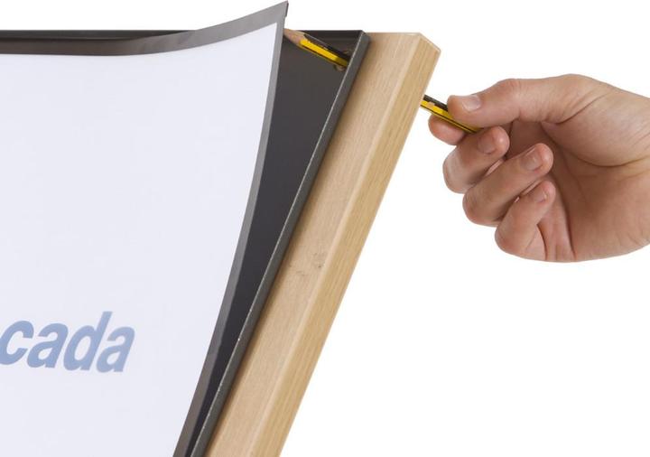 Produktbild Rocada Infodisplay, DIN A4, 132x40x30cm, magnetisch (A4)