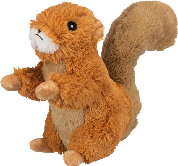 Produktbild Trixie Be Eco Hondenspeelgoed Eekhoorn Pluche Gerecycled (Plüschspielzeug Hund)