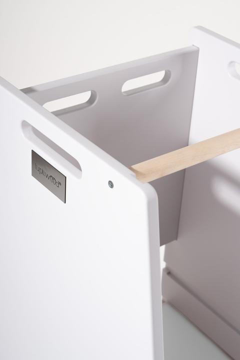 Actual product image Tupti.wood NOWAY - Montessori Lernturm Kitchen Helper Hellgrau