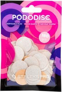 Staples Pedicure Foot Spa White Refill File Pododisc Pro M 180 Grit Box 50 Pieces (50 x)