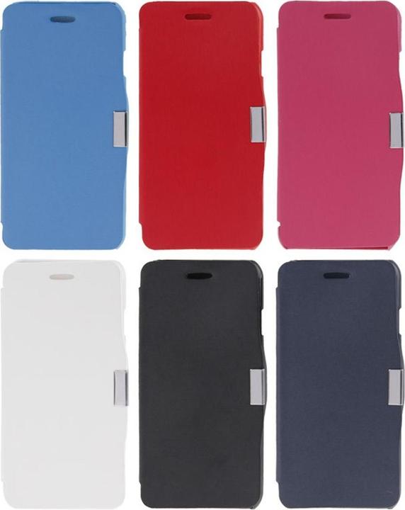 Produktbild König Design Handyhülle Tasche für Apple iPhone 6 Weiss gebürstet (Apple iPhone 6)