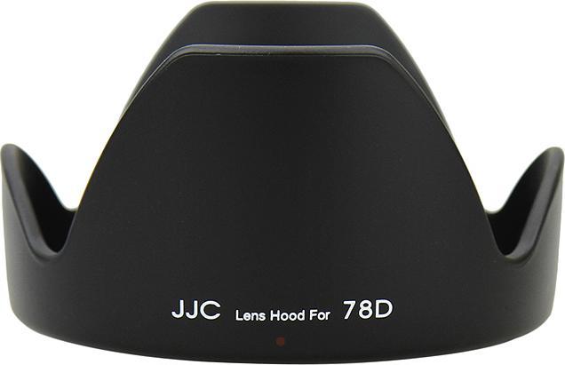 Actual product image JJC lens hood Canon Ew-78d lens hood