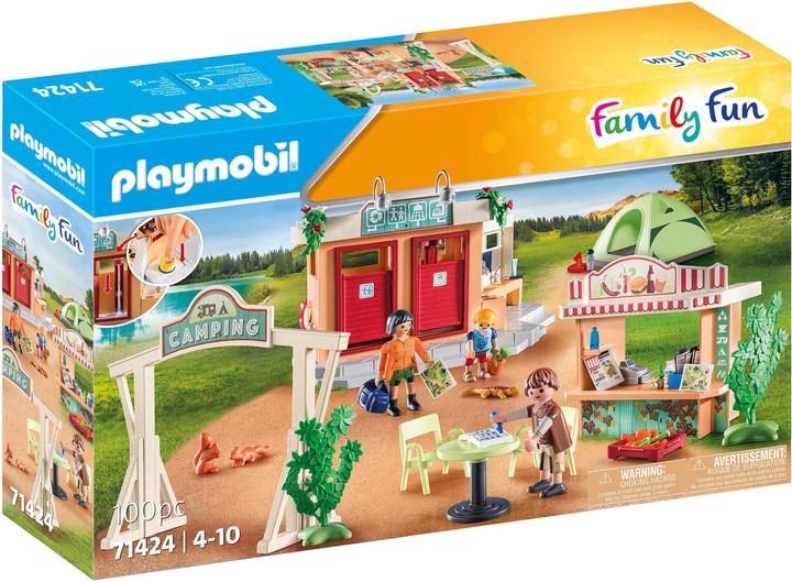 Image du produit Playmobil 71424 Camping (71424, Playmobil Family Fun)