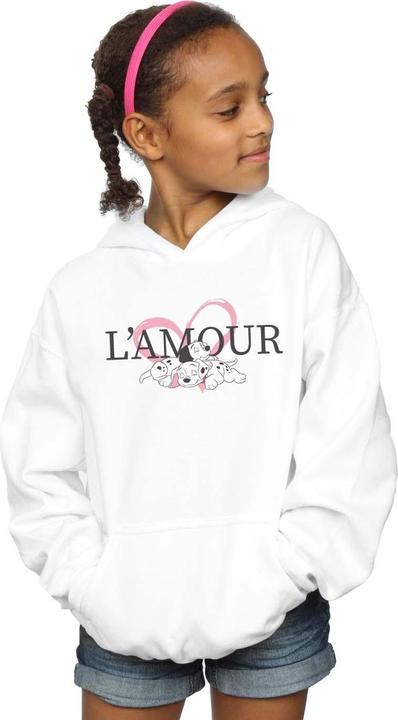 Immagine prodotto Disney 101 Dalmatians L'Amour Felpa con Cappuccio Ragazze (140, 146)