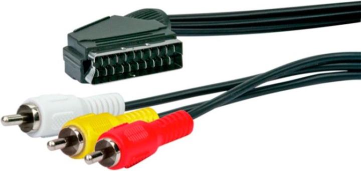 Produktbild Schwaiger Adapterkabel (2 m, Cinch, Scart)