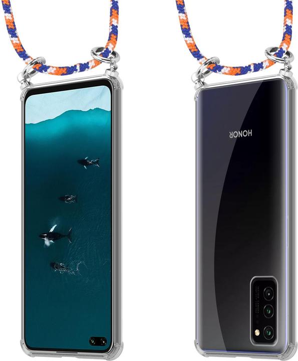 Produktbild Cadorabo TPU Handy Kette SILBER Cover