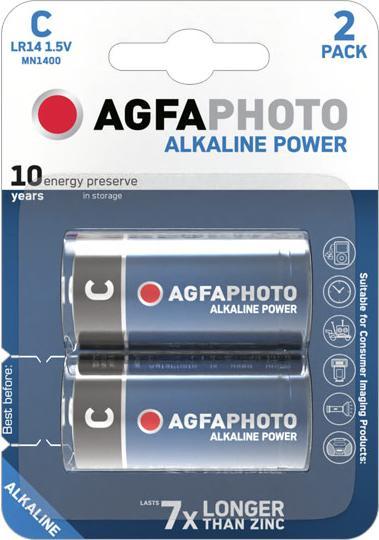 Actual product image AGFAPHOTO Alkaline Extreme Power (2 pcs., C)