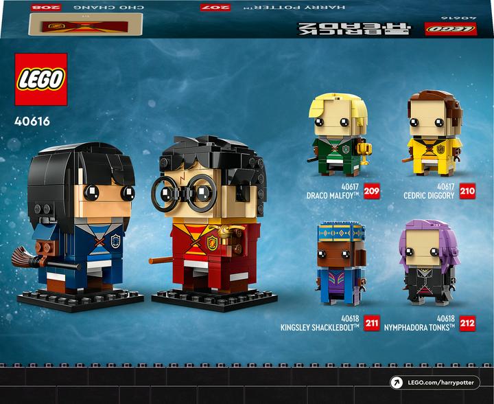 Immagine prodotto LEGO BrickHeadz - Harry Potter e Cho Chang (40616, LEGO Brickheadz)