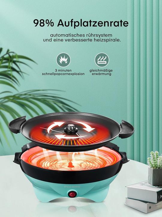 Image du produit Fohere Machine à pop-corn