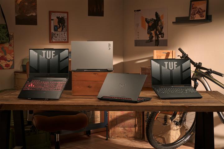Produktbild ASUS TUF Gaming A15 FA507NVR-LP120W gaming laptop Ryzen 7 7435HS | RTX 4060 | 16 GB | 512 GB SSD (15.60", AMD Ryzen 7 7435HS, 16 GB, 512 GB, Eng. Int.)