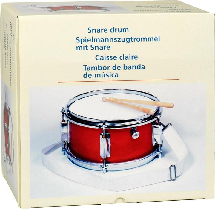 Immagine prodotto Goki tamburo per banda musicale con rullante (Tedesco, Francese, Italiano, Inglese)