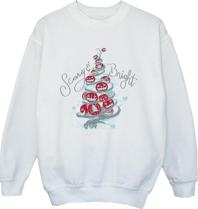 Image du produit Disney - Sweat THE NIGHTMARE BEFORE CHRISTMAS SCARY & BRIGHT - Garçon (152, 158)