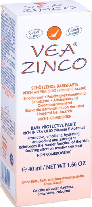 Image du produit VEA pâte protectrice oxyde de zinc pâte (Lotion pour le corps, 40 ml)