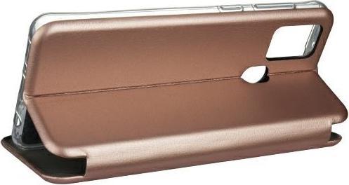Actual product image Beline Case Book Magnetic Samsung A21s A217 różowo-złoty/rose gold (Samsung Galaxy A21s)