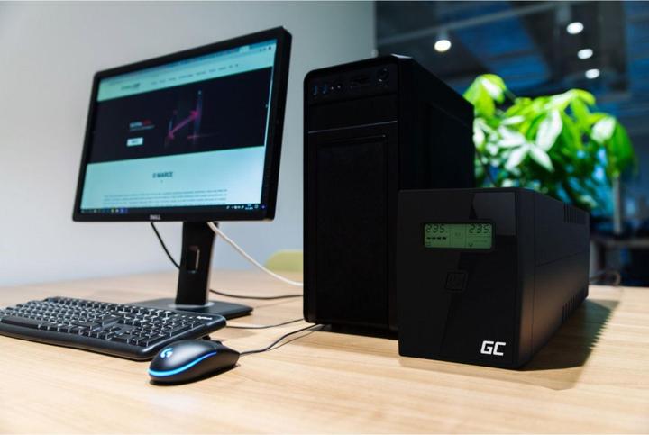 Actual product image GreenCell UPS04 (1500 VA, 900 W, Line-interactive UPS)