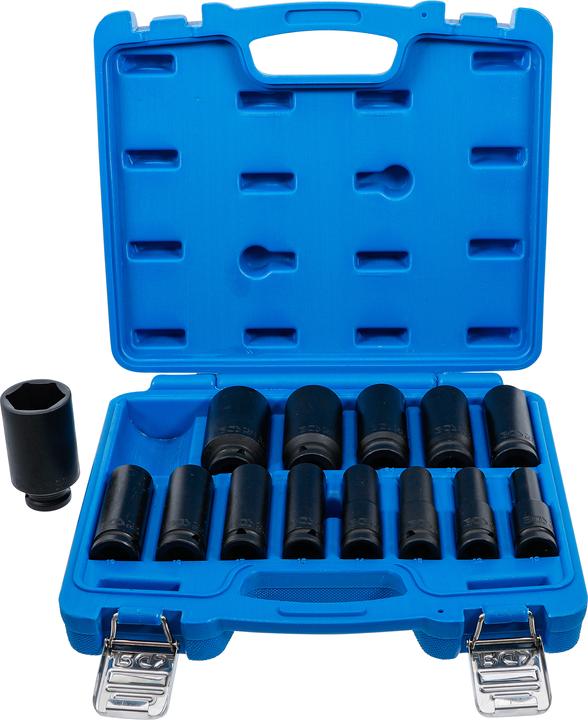 Immagine prodotto BGS Set di bussole a percussione, esagonali | 12,5 mm (1/2") di azionamento | 10 - 32 mm | 14 pezzi. (1/2")