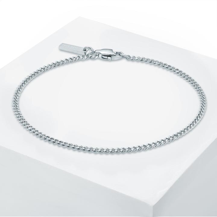 Produktbild True Rebels Herren Edelstahl Silber - 34234 (19 cm, Edelstahl)