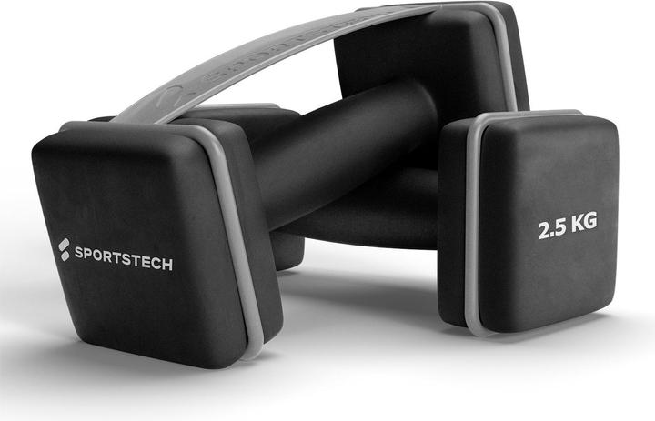 Sportstech AH100 20 Hanteln (2 x 1 kg)