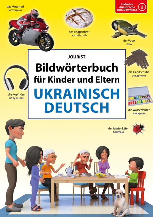 Produktbild Bildwörterbuch für Kinder und Eltern Ukrainisch-Deutsch (Ukrainisch, Deutsch, Igor Jourist, 2022)
