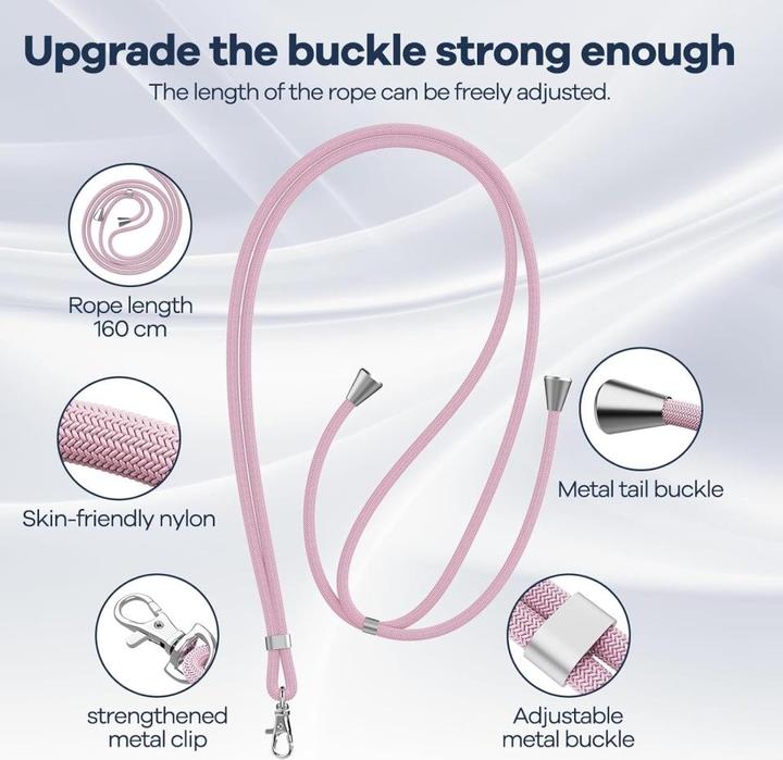 Produktbild Screenguard Universal Necklace Handykette für Smartphone Hüllen