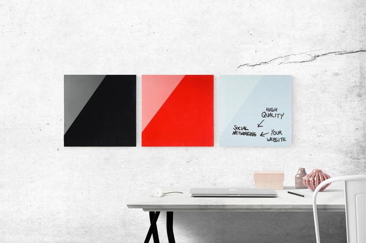 Immagine prodotto Bi-Office Lavagna magnetica in vetro bianca (38 x 38 cm)