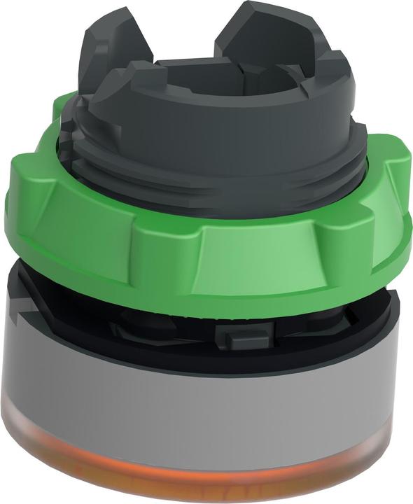 Produktbild Schneider Electric Leuchtdrucktaster, Front, gerillt, ZB5AW353SC0