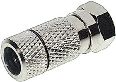 Shiverpeaks ®-BASIC-S--F mâle 6,7, avec joint d'étanchéité, avec grand écrou (Câble d'antenne)