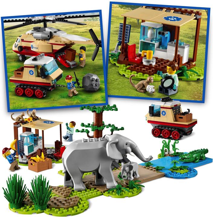 Immagine prodotto LEGO Missione di salvataggio degli animali (60302, LEGO City)
