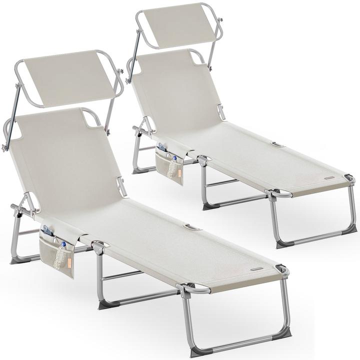 Produktbild Casaria Sonnenliege (190 cm)