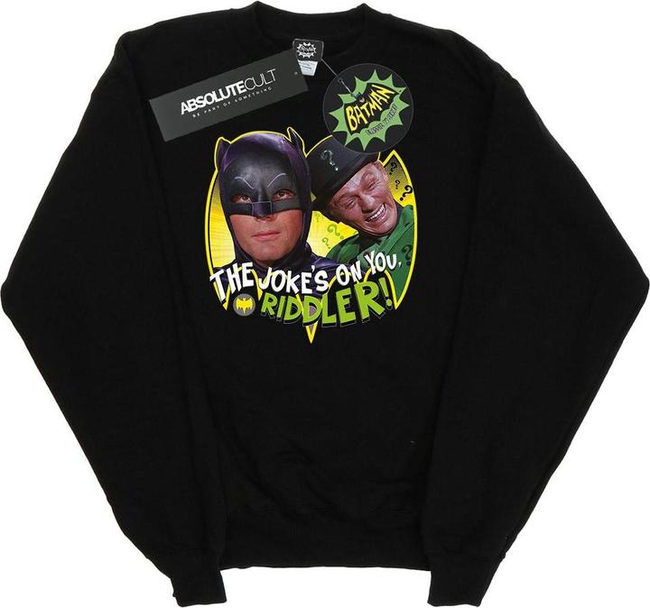 Batman TV Serie Der Riddler Witz Baumwolle Sweatshirt