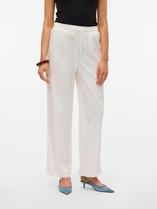 Actual product image Vero Moda VMJESMILO Mid-rise waist trousers Wide leg trousers (S)
