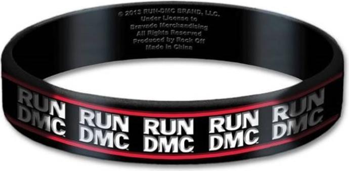 Produktbild Run DMC Silikonarmband Logo (1 cm, 100% synthetisches Material)