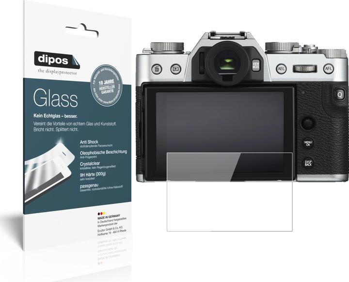 Dipos Displayschutz Anti-Shock (Displayschutz, Fujifilm X-T30)