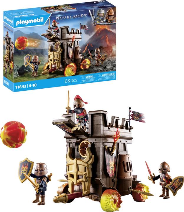 Immagine prodotto Playmobil Attacca il carro con il cannone di fuoco (71643, Playmobil Novelmore)